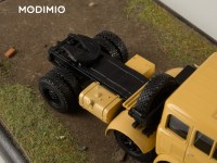 Коллекционная масштабная модель 1:43 Опытный седельный тягач 6х2 МАЗ-520 с журналом №29 (Легендарные грузовики СССР)